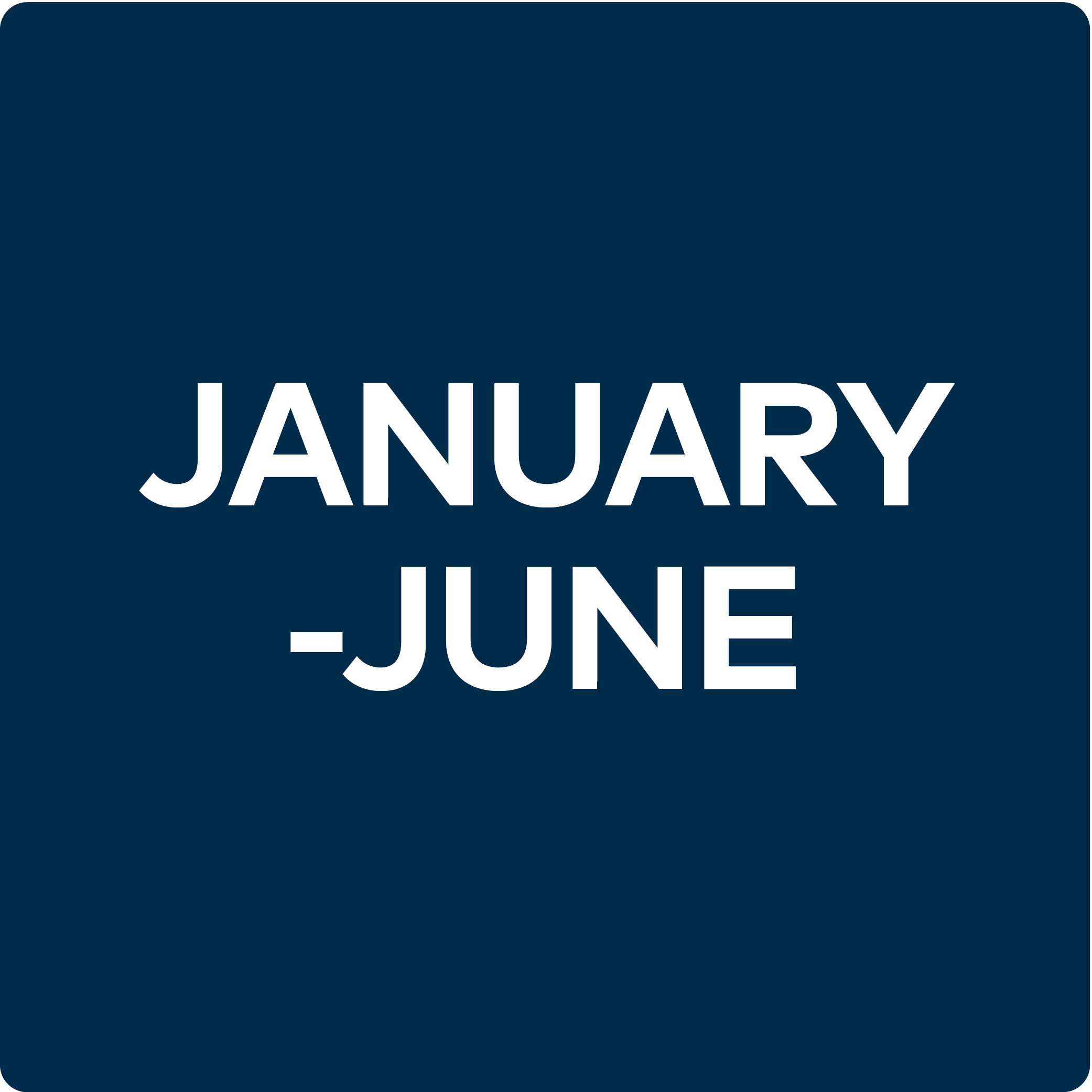 January-June Graphic